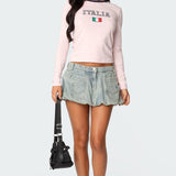 Italy Long Sleeve T Shirt