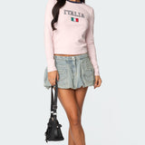 Italy Long Sleeve T Shirt