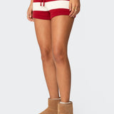 Riley Striped Knit Shorts