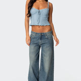 Lacey Knit Tank Top