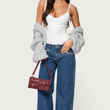 Teaghan V Neck Fitted Bodysuit