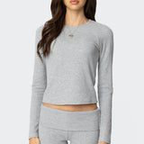 Sab Waffle Knit Top