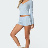 Keely Pointelle Shorts