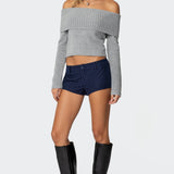 Harrison Pinstripe Micro Shorts