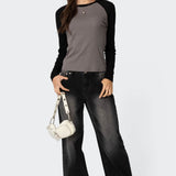 Tommi Raglan Long Sleeve T Shirt