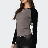 Tommi Raglan Long Sleeve T Shirt