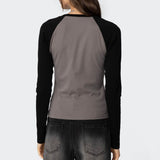 Tommi Raglan Long Sleeve T Shirt