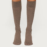 Cable Knit Socks