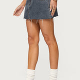 Micah Denim Mini Skirt
