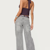Prima Twisted Split Front Halter Top