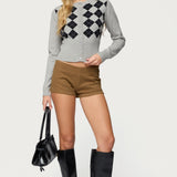 Dinah Denim Micro Shorts