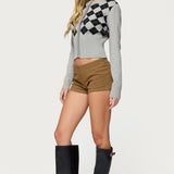 Dinah Denim Micro Shorts