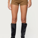 Dinah Denim Micro Shorts