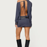 Venice Open Back Mini Dress