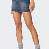 Eryn Denim Mini Skirt