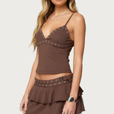 Hailie Grommet Tank Top