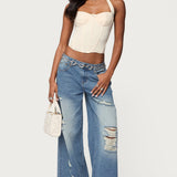Abigail Ruched Halter Corset