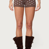 Kenny Polka Dot Knit Shorts