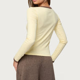 Zander Contrast Long Sleeve T Shirt