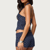 Twyla Polka Dot Halter Top