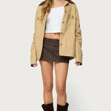Lorna Pinstripe Mini Skort