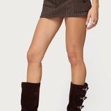 Lorna Pinstripe Mini Skort