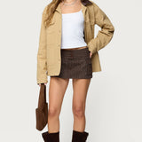 Lorna Pinstripe Mini Skort