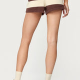 Riley Striped Knit Shorts