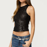 Alexander Sequin Top