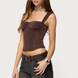 Marcella Wide Strap Corset