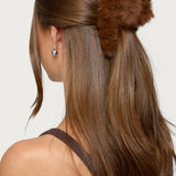 Faux Fur Hair Clip
