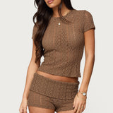Rye Sheer Textured T Shirt