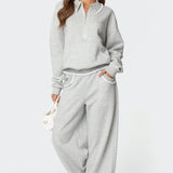 Ashtin Ruffle Trim Joggers