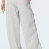Ashtin Ruffle Trim Joggers