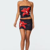 Tiger Blossom Tube Top