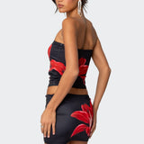 Tiger Blossom Tube Top