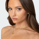 Heart & Pearl Layered Necklace