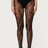 Lacey Fishnet Tights