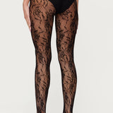 Lacey Fishnet Tights