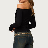 Layered Lacey Off Shoulder Top