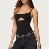 Shulah Cutout Cupped Bodysuit
