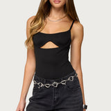 Shulah Cutout Cupped Bodysuit