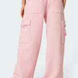 Wide Leg Cargo Joggers