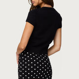 Coreen Button Up Knit Top