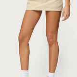 Camelia Denim Mini Skort