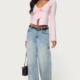 Scarlette Tie Front Top