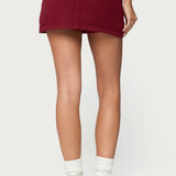 Camelia Denim Mini Skort