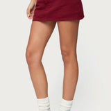 Camelia Denim Mini Skort