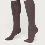 Lacey Ruffle Knee High Socks