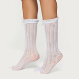 Sheer Lace Socks